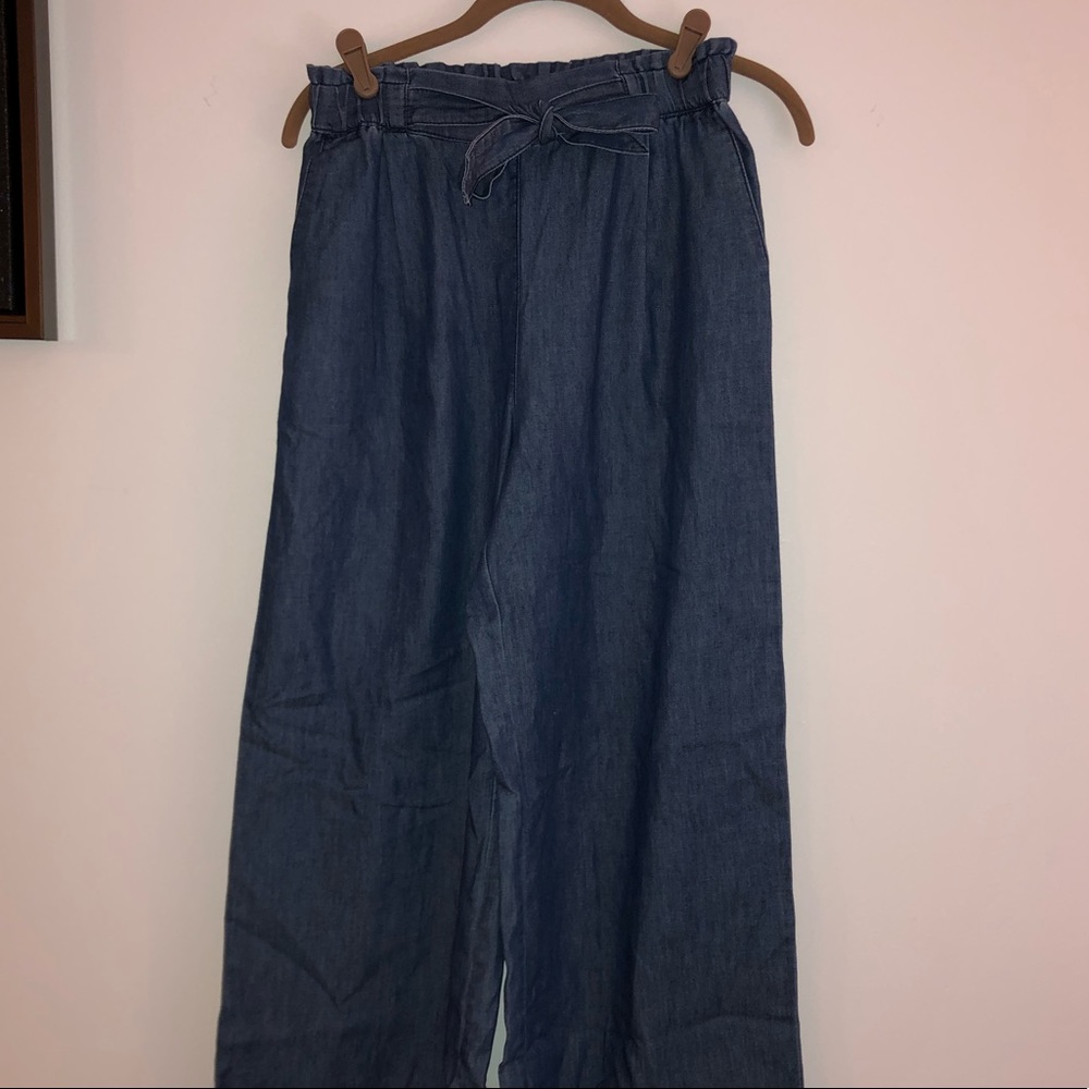 H&M high waisted wide leg pants
